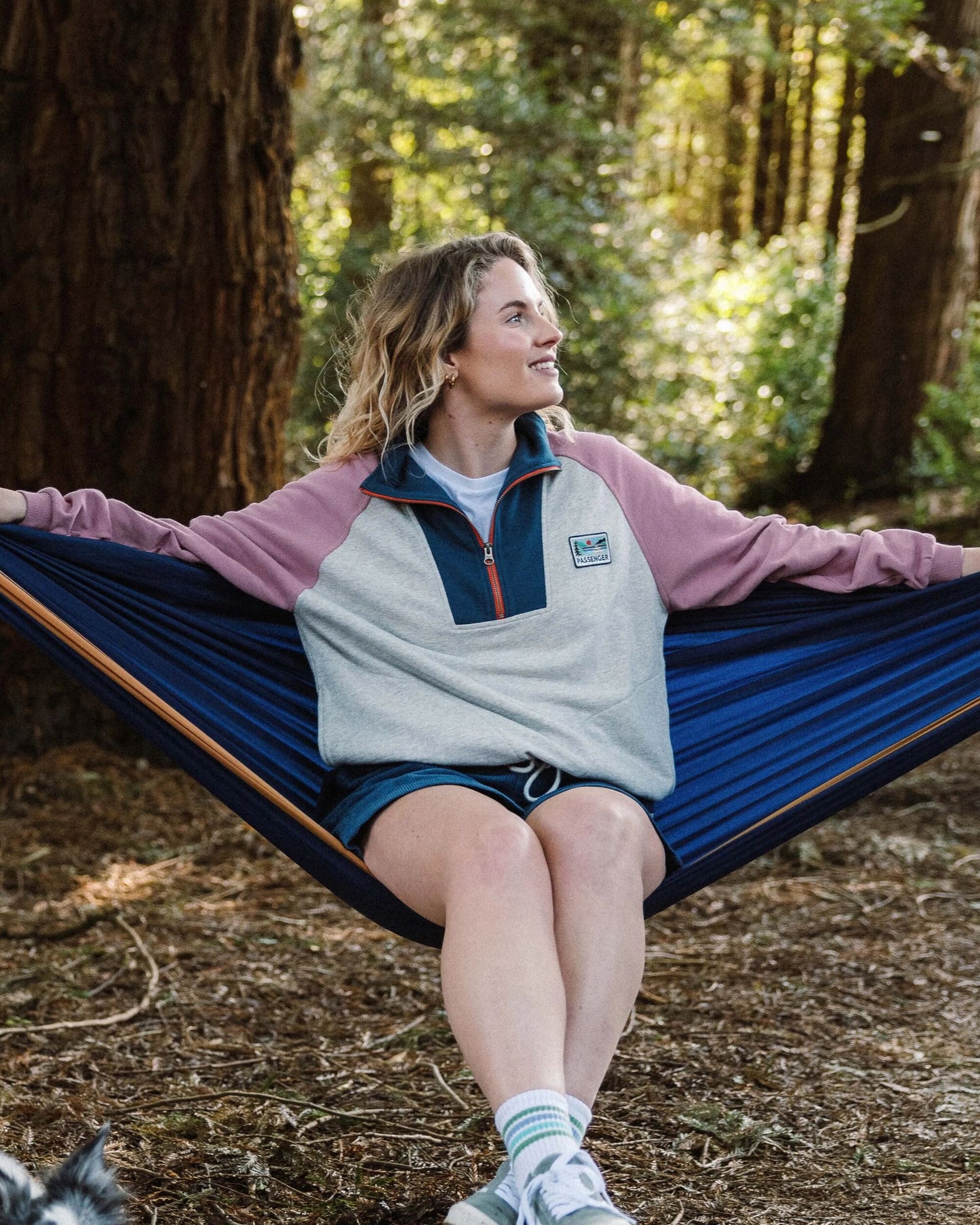Jazz Smock Sweatshirt - Grey Marl - Lifestyle