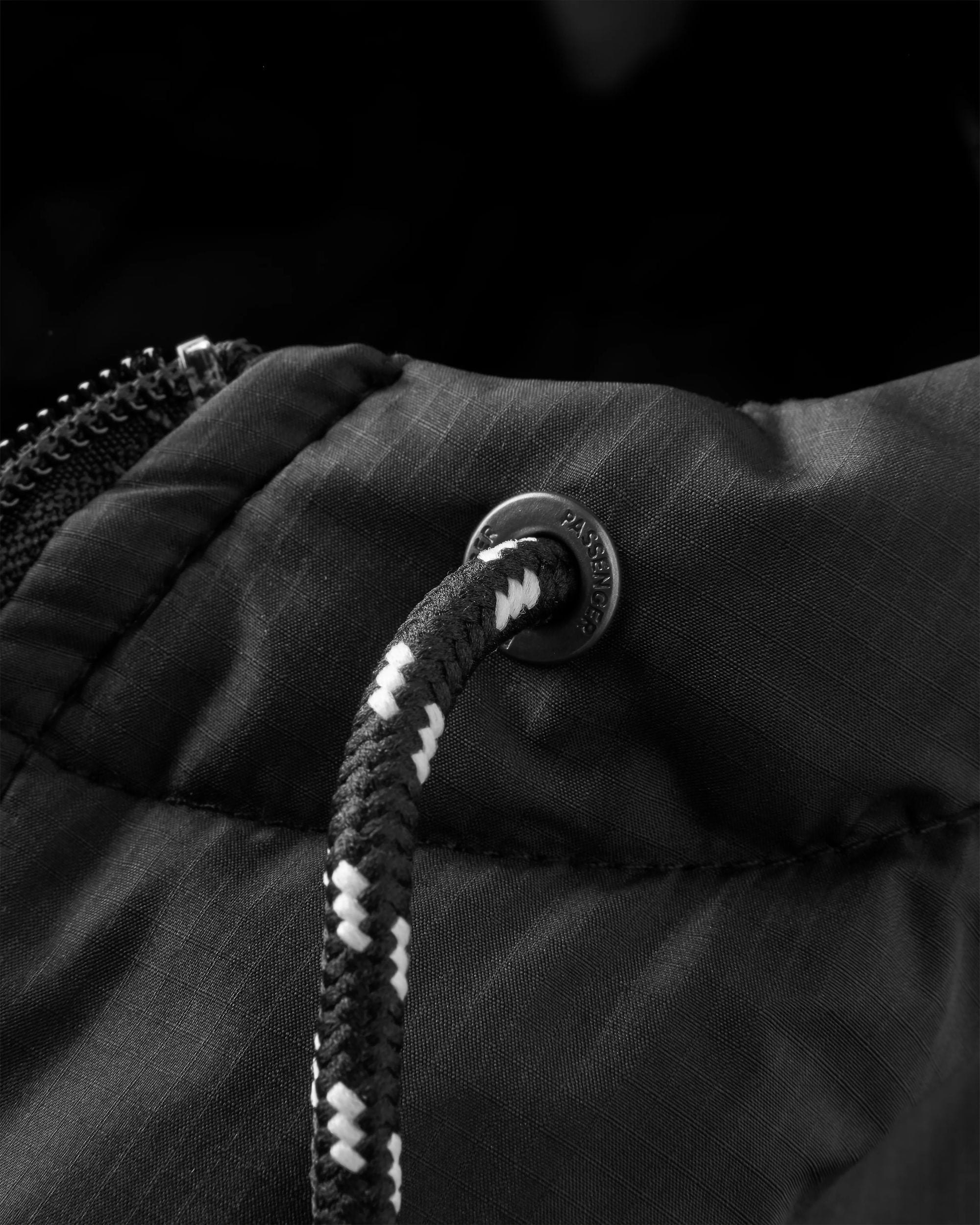 Oceanic Recycled Insulated 1/2 Zip Jacket - Storm Grey/Deep Plum - Flatlay