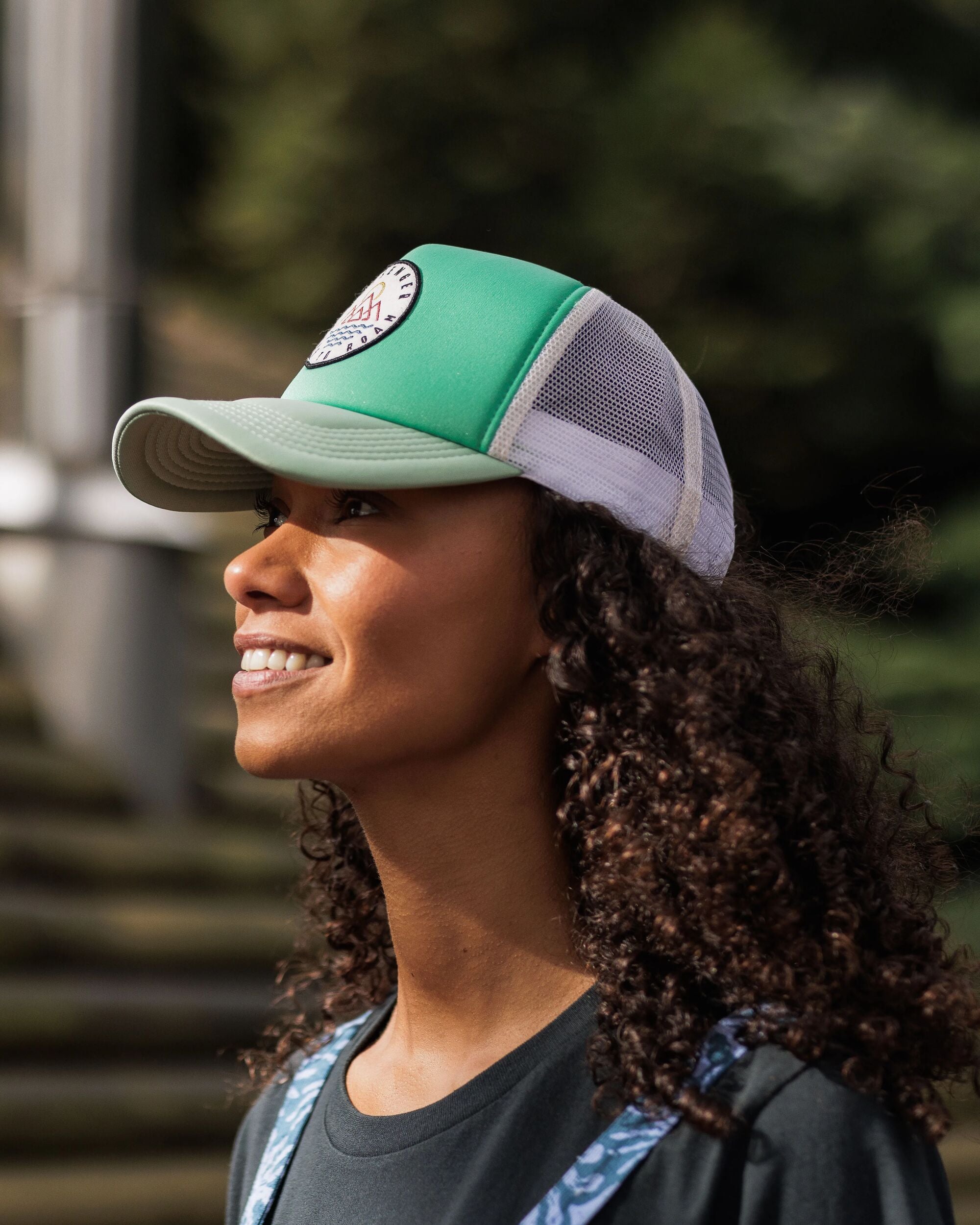 Escapism Trucker Cap - Green Fig - Lifestyle - Female