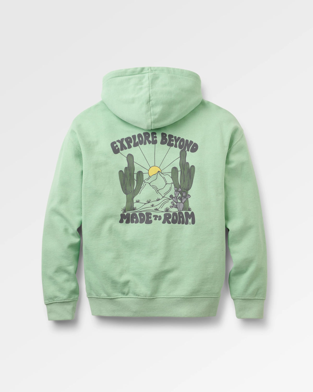 Explore Beyond Relaxed Fit Hoodie - Seafoam Marl - Flatlay