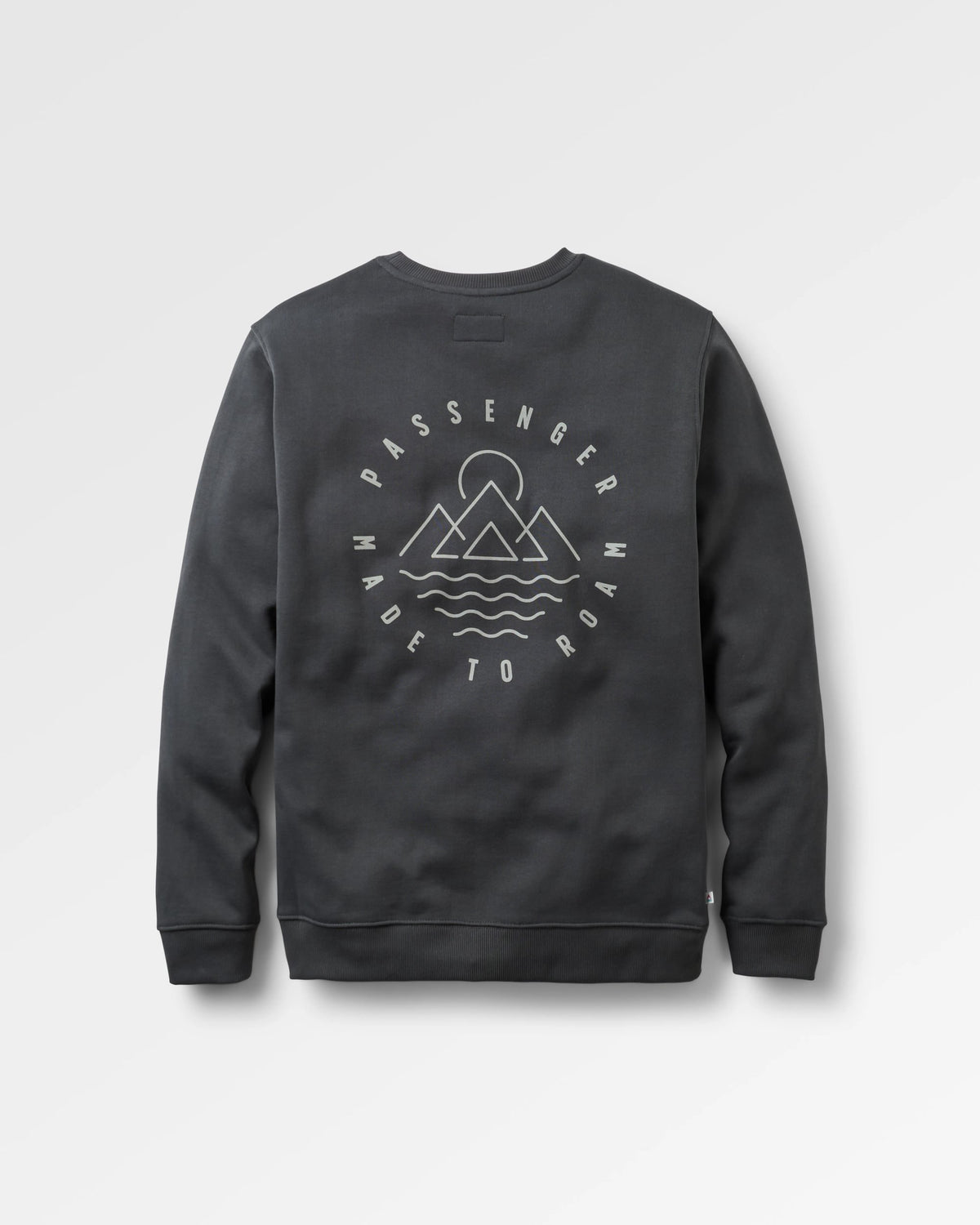 Escapism Sweatshirt - Black - Flatlay