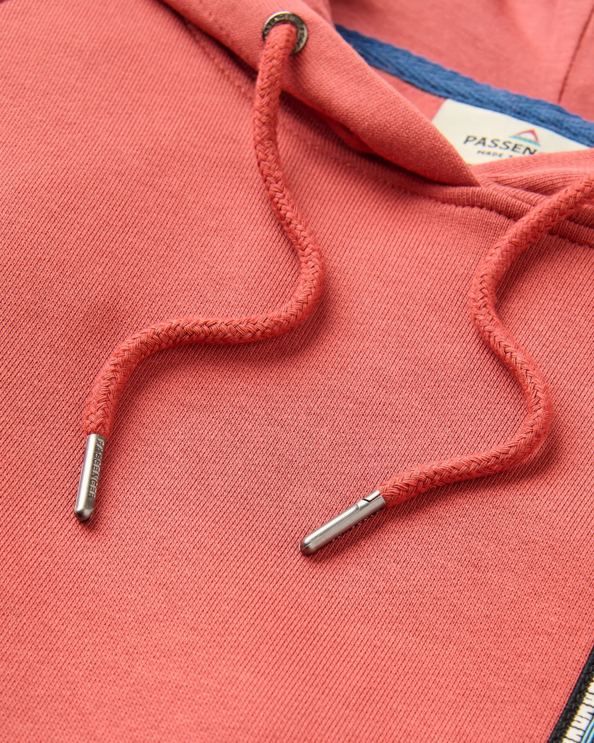 Reflect Patch Hoodie - Redwood - Flatlay