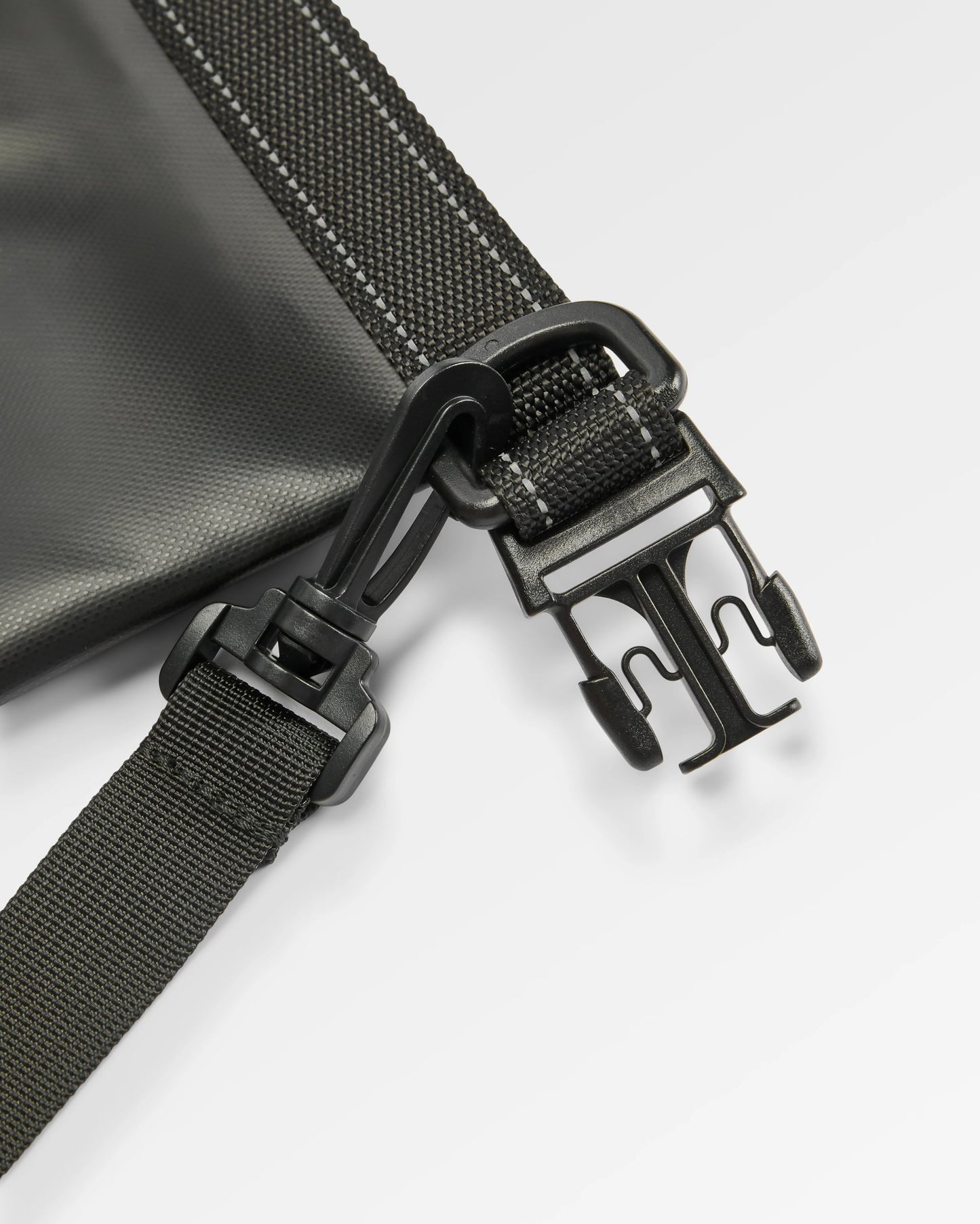 Tide 30L Recycled Dry Bag - Black - Flatlay