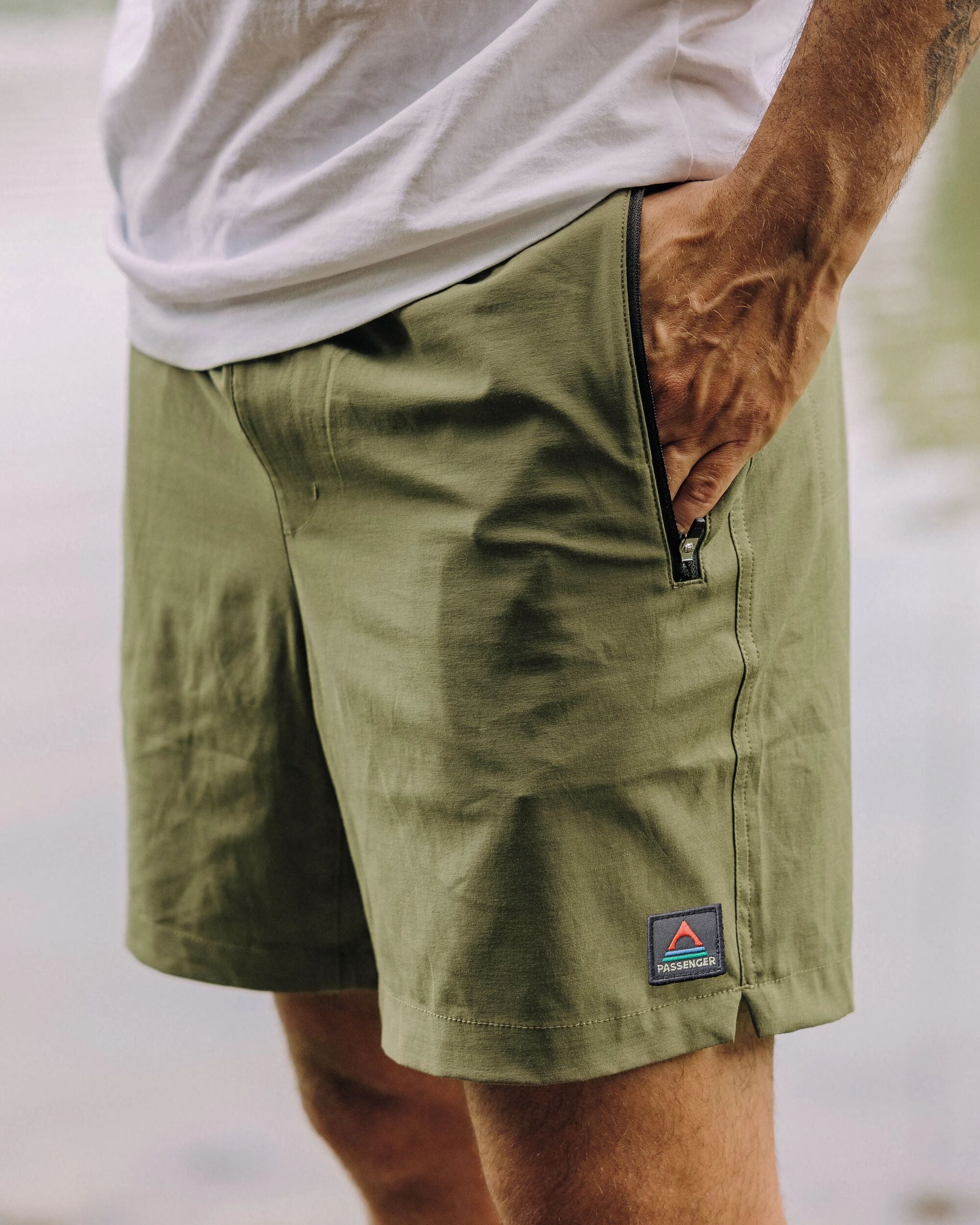 Traveller All Purpose Short - Khaki - Lifestyle
