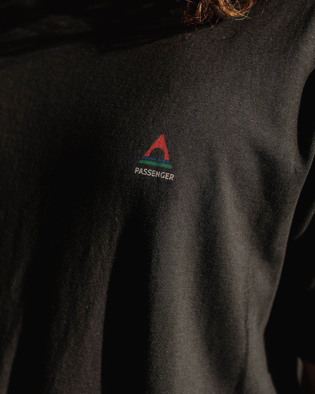 Male_Classic Logo Recycled Cotton T-Shirt - Black