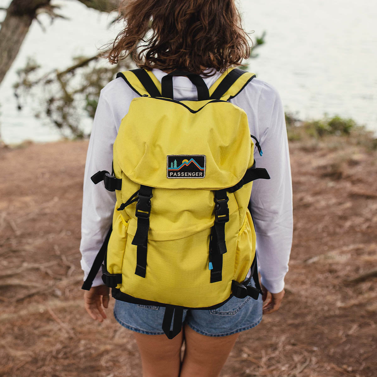 wanderrucksack gelb Boondocker 26L Rucksack Schimmerndes Gelb – Passenger