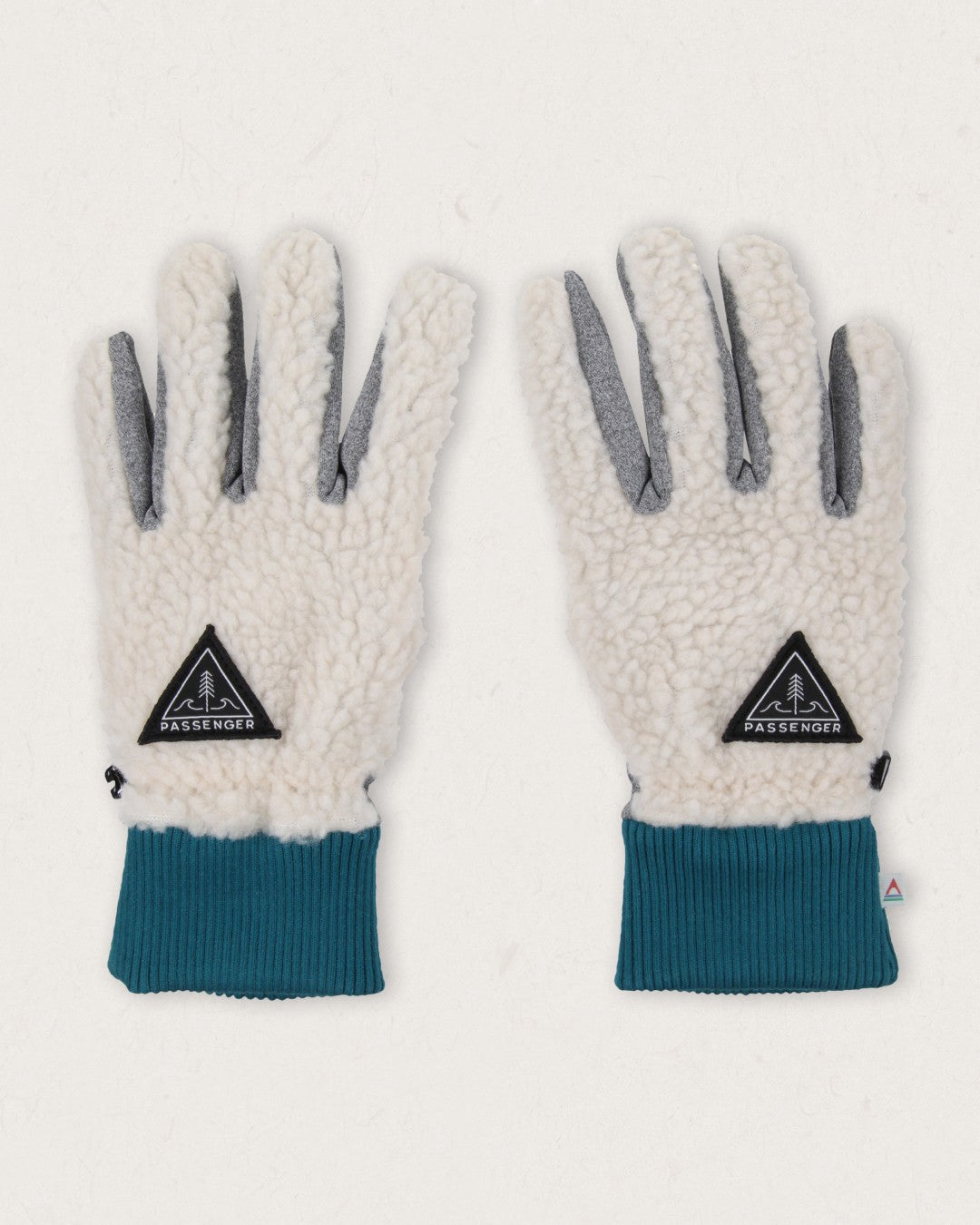 passenger handschuhe Snowfall Sherpa-Handschuhe Warmer Elfenbein – Passenger