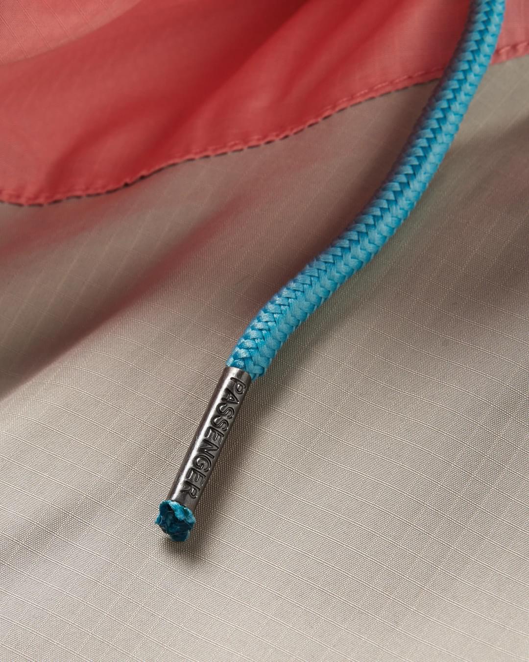 Eden Recycled Oversized Water Resistant Jacket - Feather - Flatlay