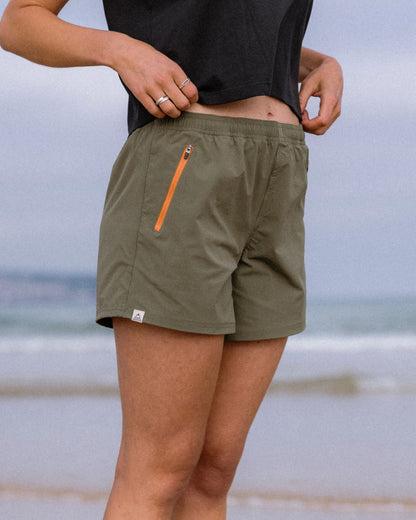Flaris NetPlus® Beach Short - Dusty Olive - Lifestyle
