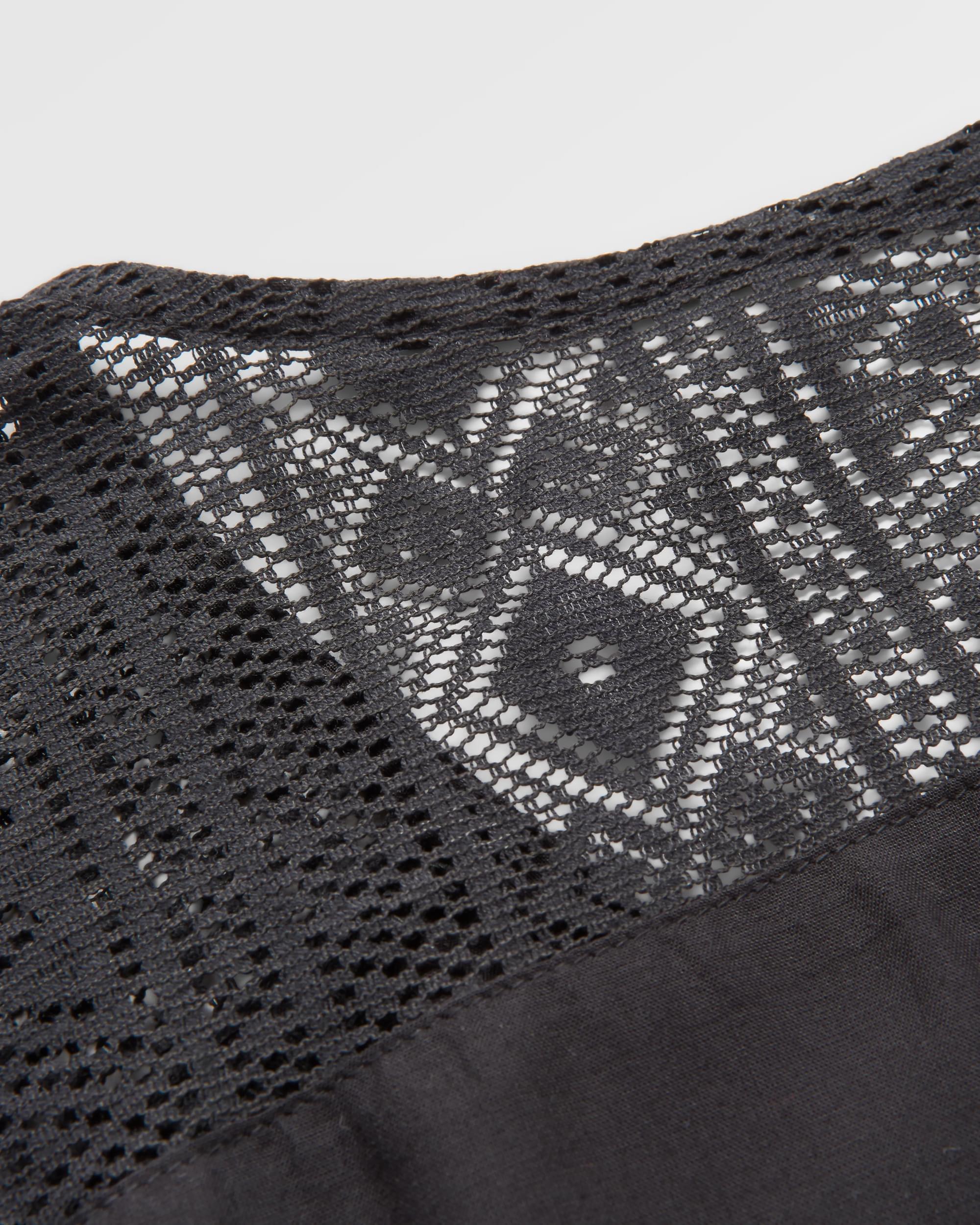 Ambrose Oversized Dress - Black - Flatlay