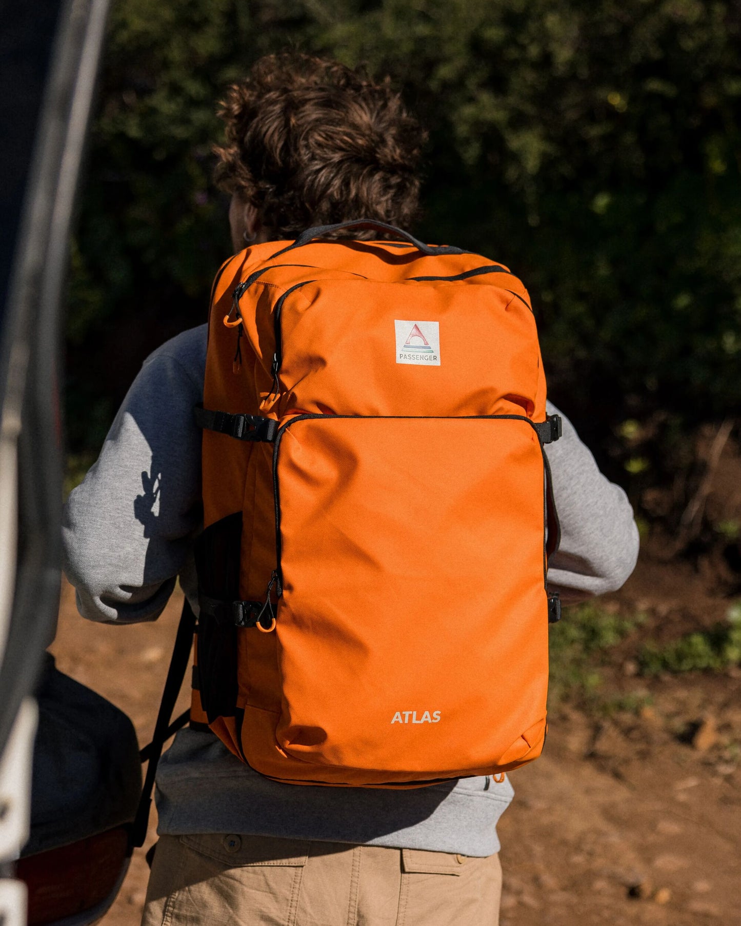 Atlas Backpack Duffel - Sunrise Orange - Lifestyle