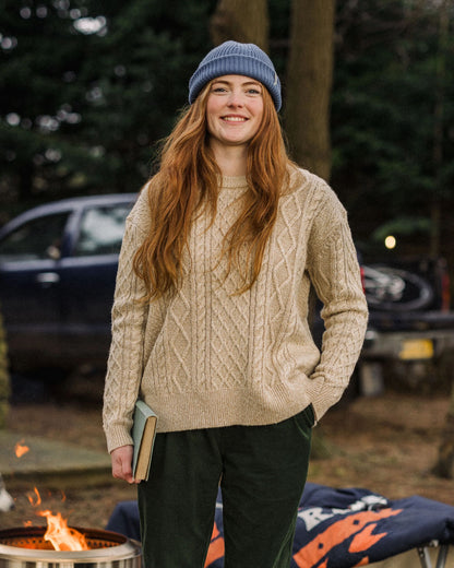 Juniper Recycled Knitted Jumper - Biscuit