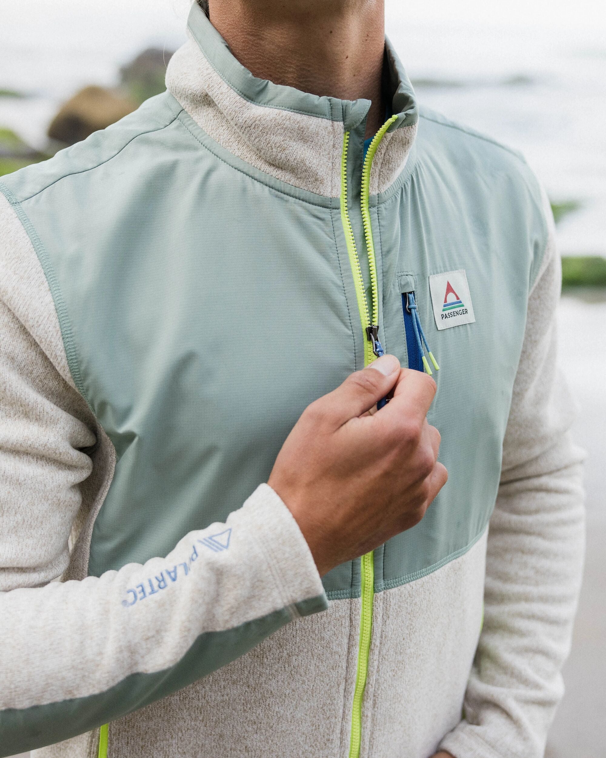 Men's Backroads Polartec® Fleece - Birch Marl - Lifestyle