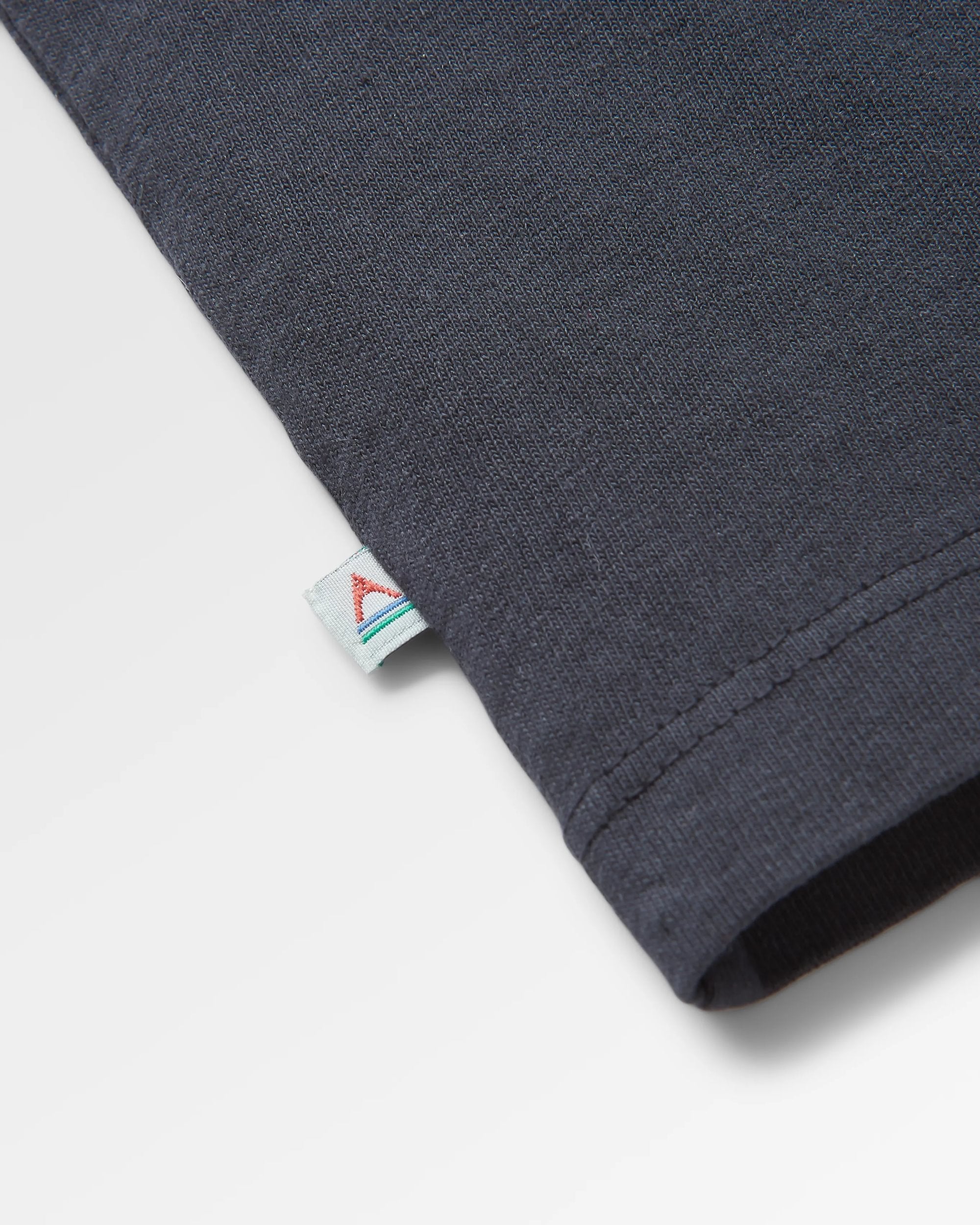 Yuca Recycled Cotton T-Shirt - Black - Flatlay