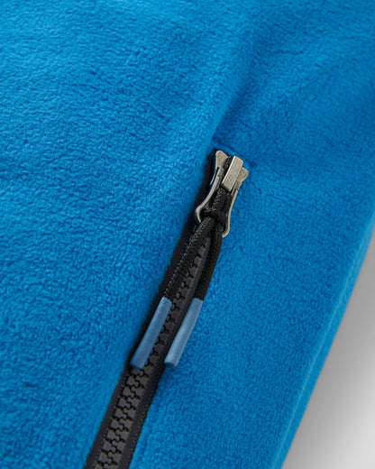 Set Off Reversible Polartec® Fleece Vest - Warm Beige/Marine Blue - Flatlay