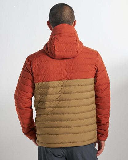 Ashland Down Jacket - Dark Rust/Caramel - Studio Model