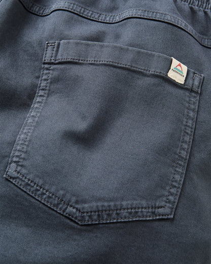 Drifter Organic Cotton Short - Charcoal - Flatlay