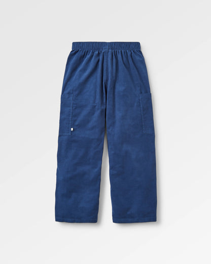 Someday Organic Corduroy Trouser - Dark Denim