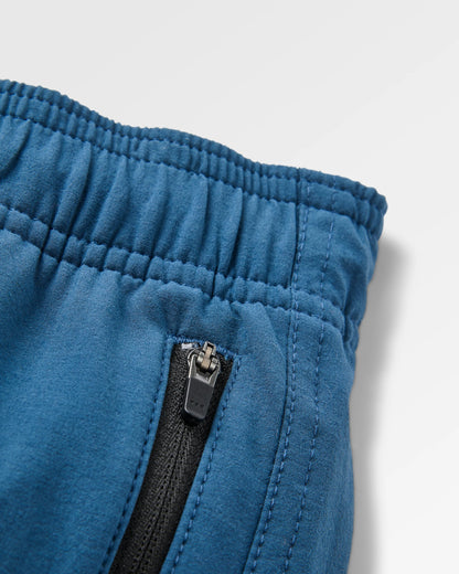 Traveller Organic All Purpose Short 2.0 - Dark Denim - Flatlay