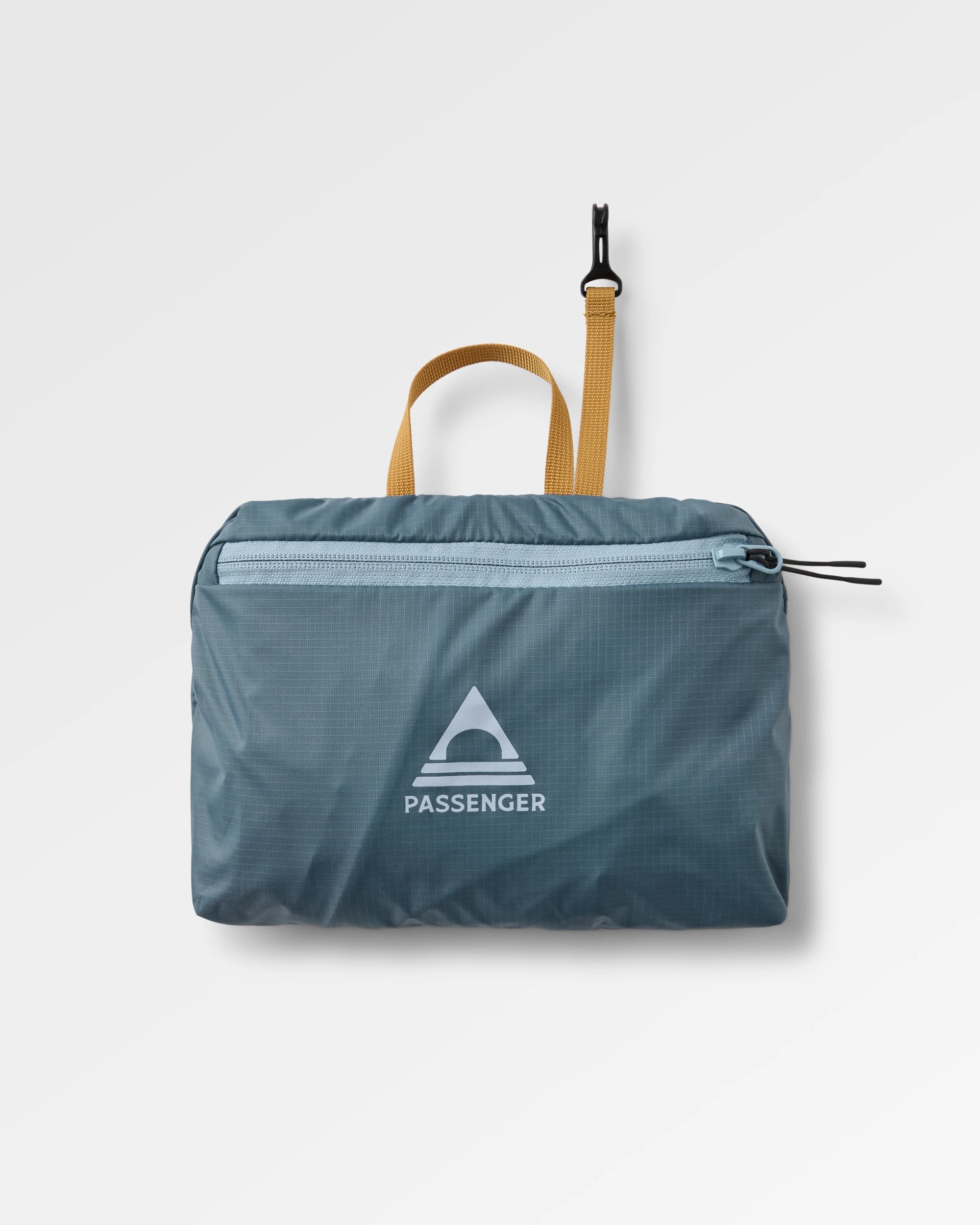 Travelscape 40L Packable Duffel Bag - Stormy Blue - Flatlay