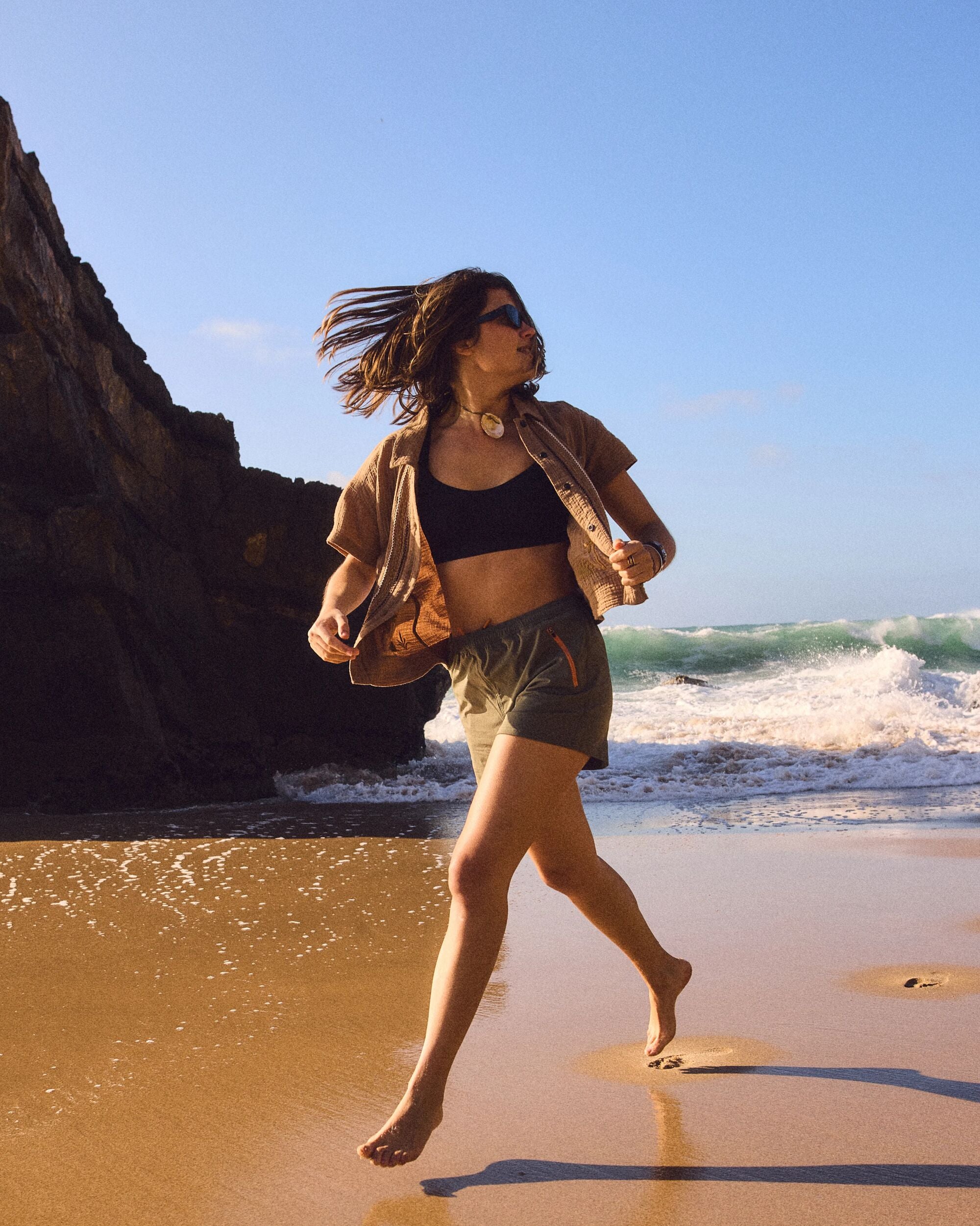 Flaris NetPlus® Beach Short - Dusty Olive - Lifestyle