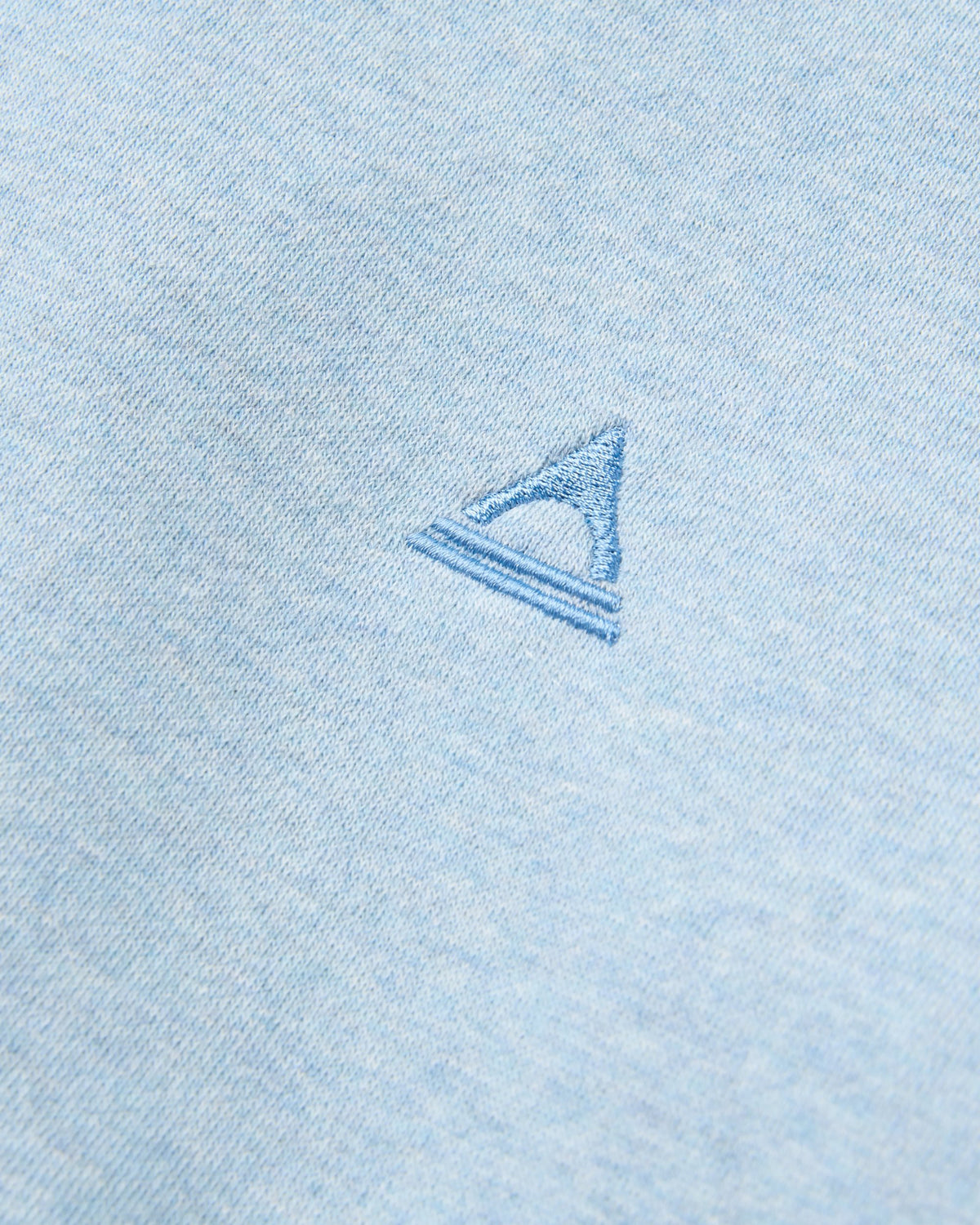 Legacy Sweatshirt - Faded Denim Marl - Flatlay