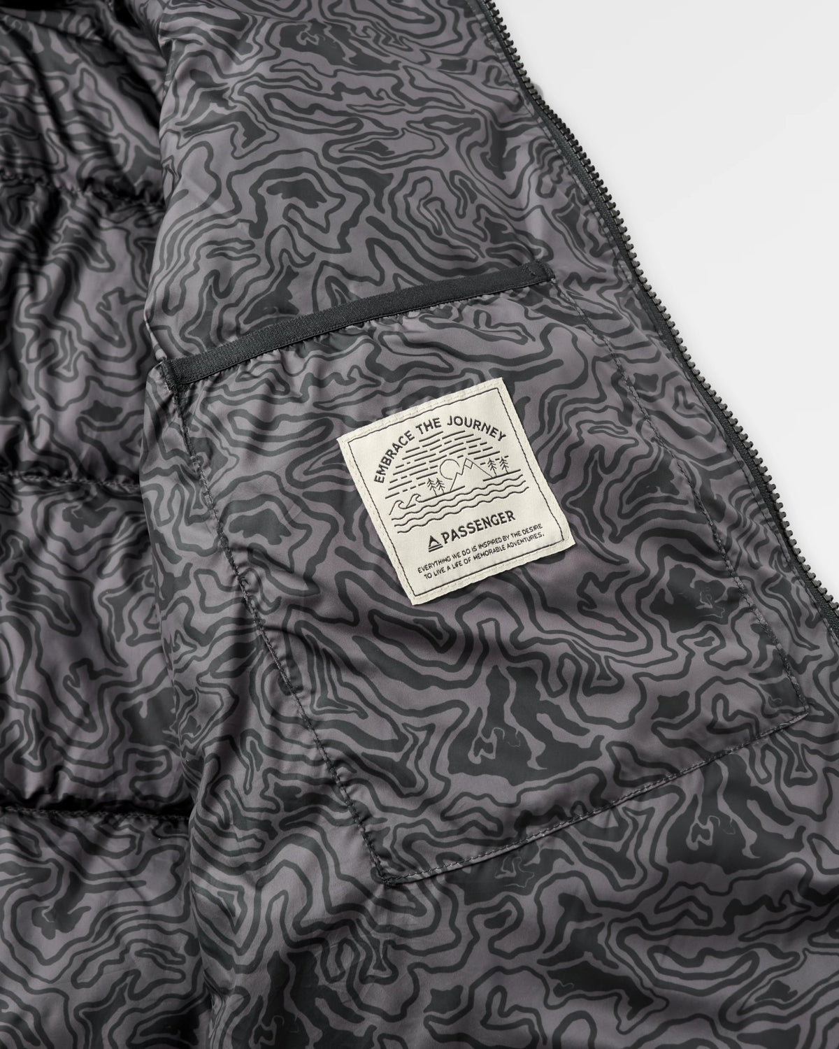 Grounded Insulated Jacket - Black - Flatlay