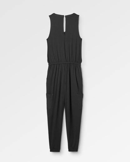 Aria Jumpsuit 2.0 - Black - Flatlay
