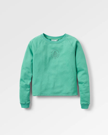 Remote Recycled Cotton Sweatshirt - Green Spruce