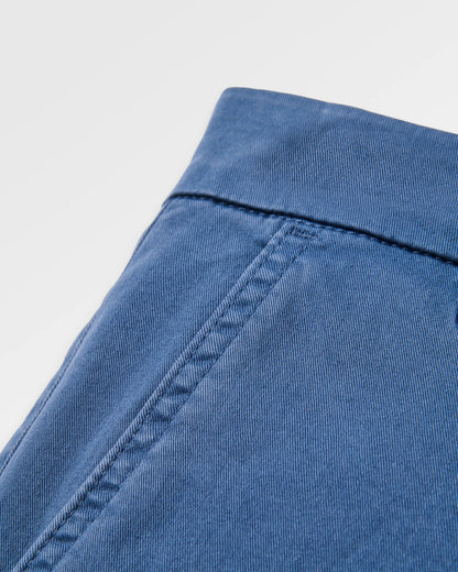 365 Organic Cotton Short - Dark Denim - Flatlay