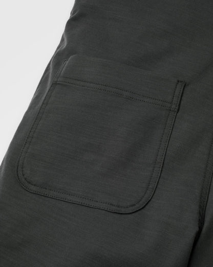 Meadows Cotton Dungarees - Black - Flatlay