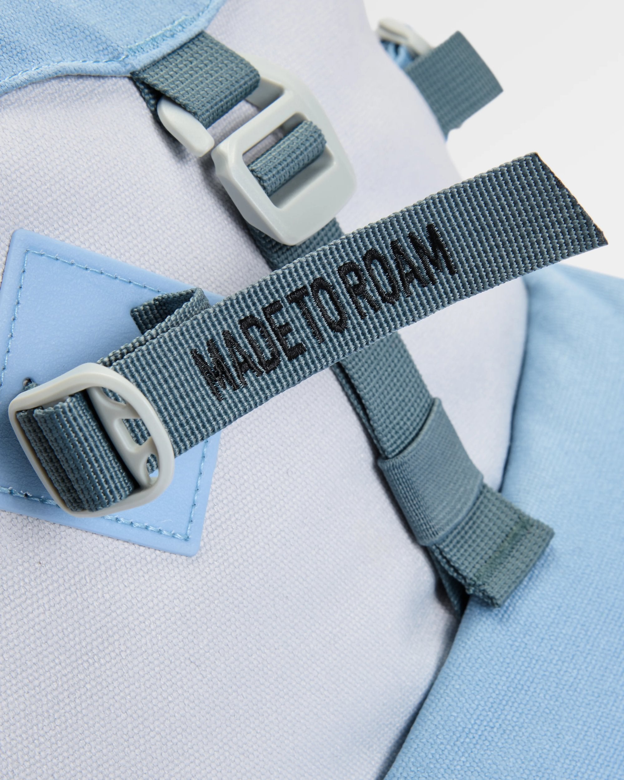 Vantage 24 Backpack - Faded Denim/ Grey Blue - Flatlay
