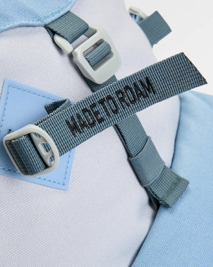 Vantage 24 Backpack - Faded Denim/ Grey Blue - Flatlay