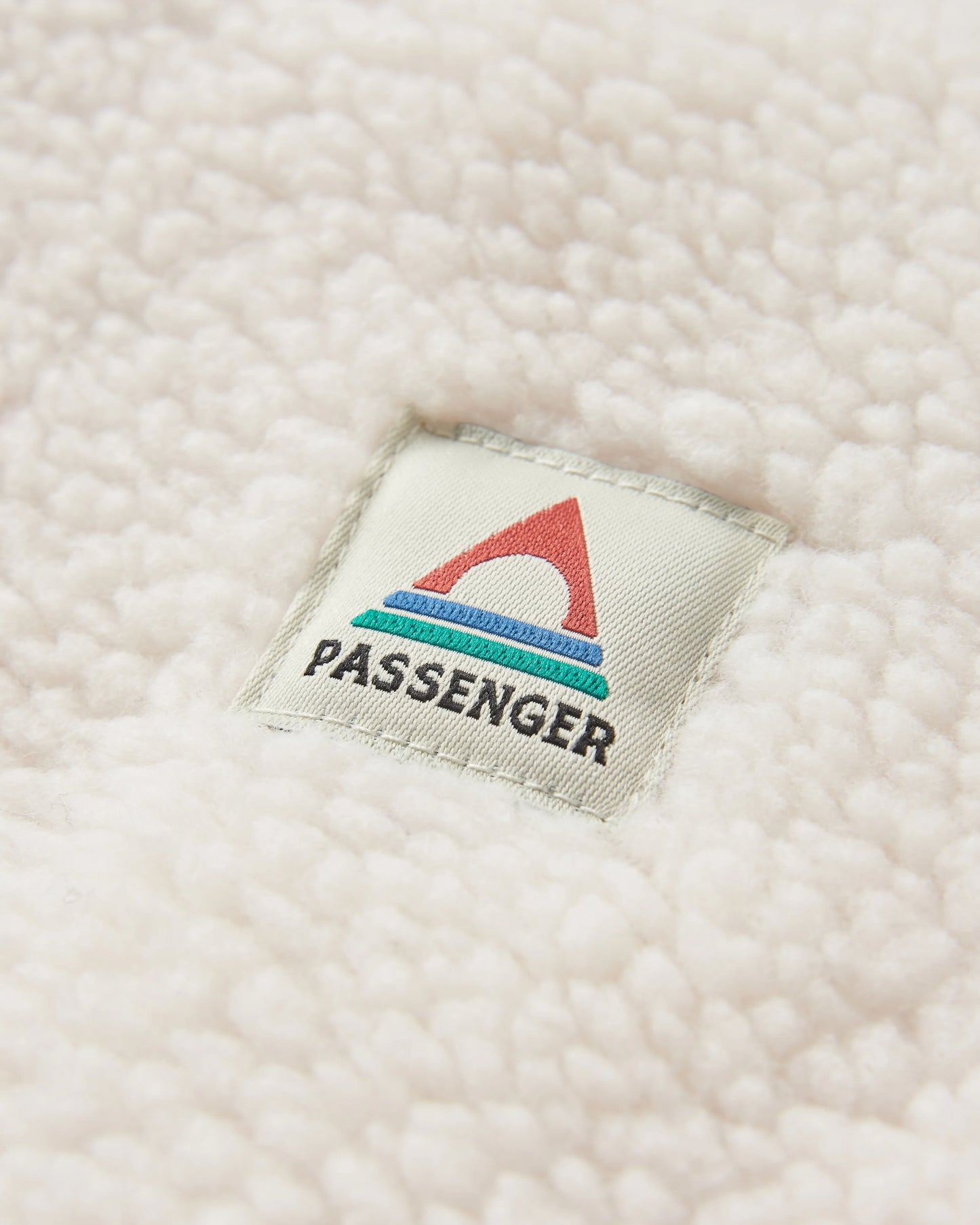 Create Recycled Deep-Pile Sherpa Fleece - Pistachio - Flatlay