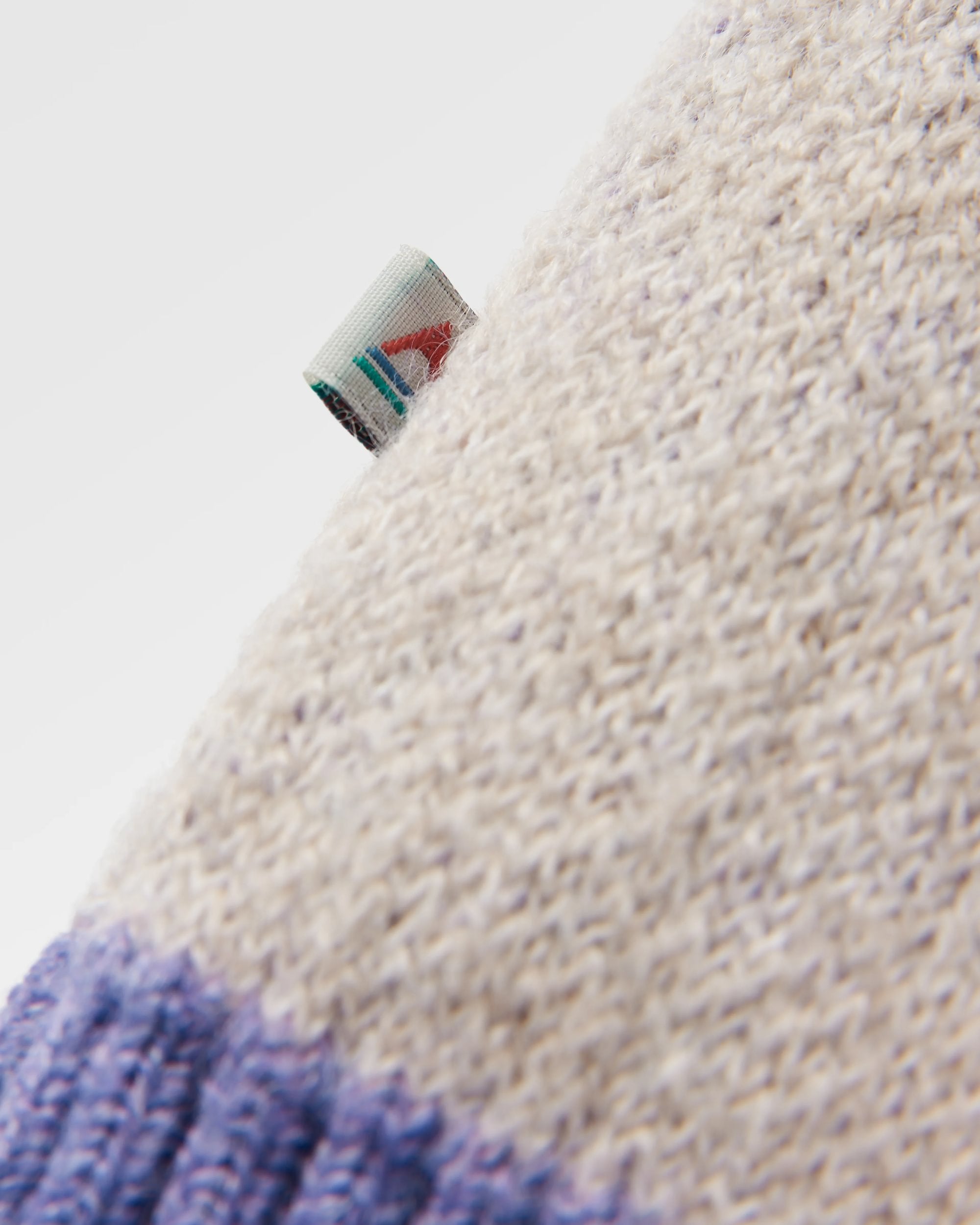 Scenic Recycled Long Knitted Cardigan - Scenic Sunrise Orange - Flatlay