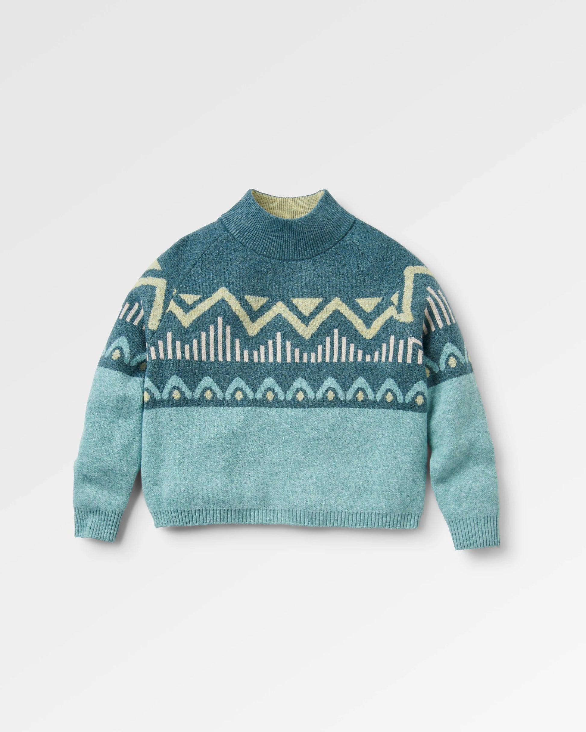 Nettle Recycled Knitted Jumper - Arctic