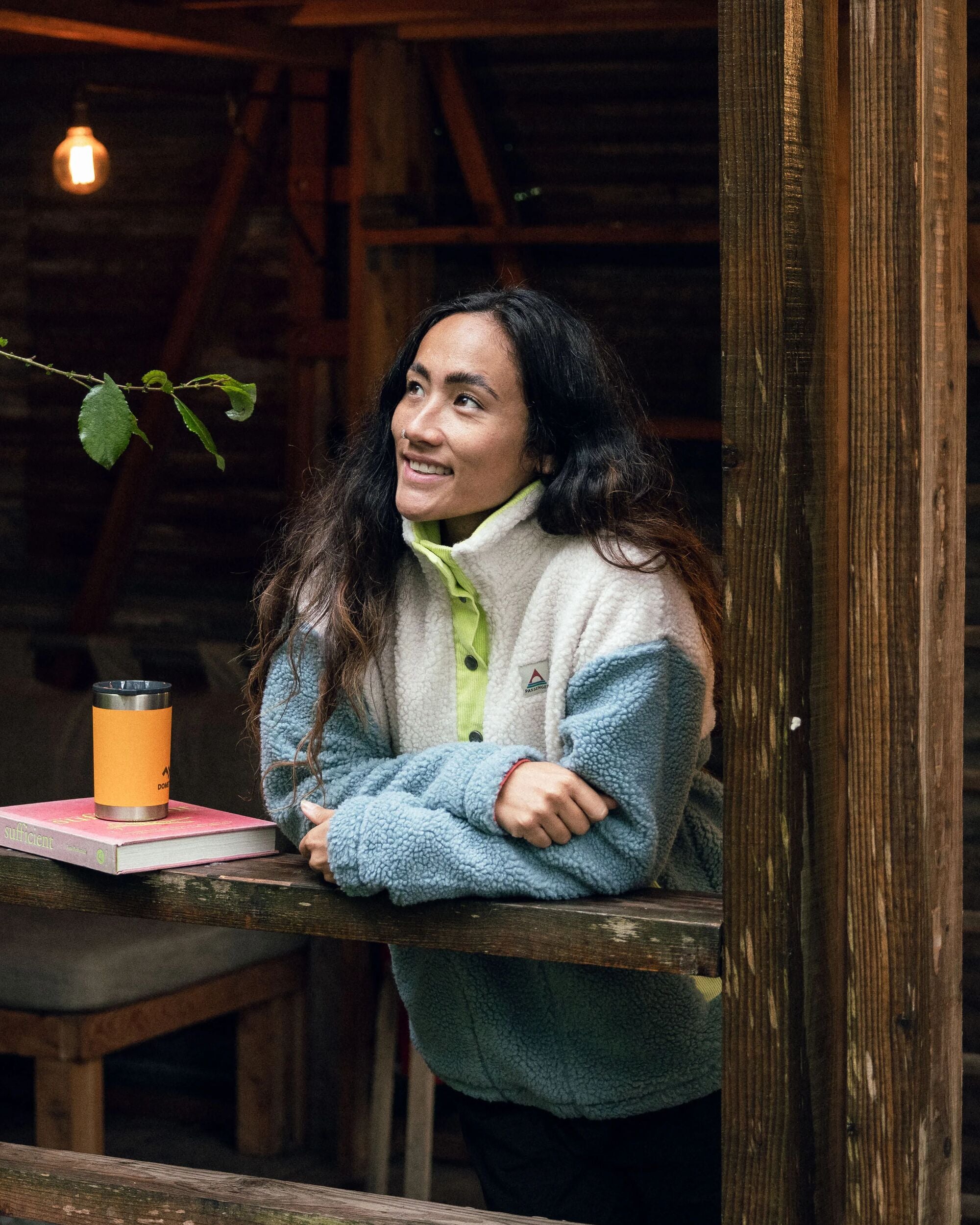 Create Recycled Deep-Pile Sherpa Fleece - Arctic - Lifestyle