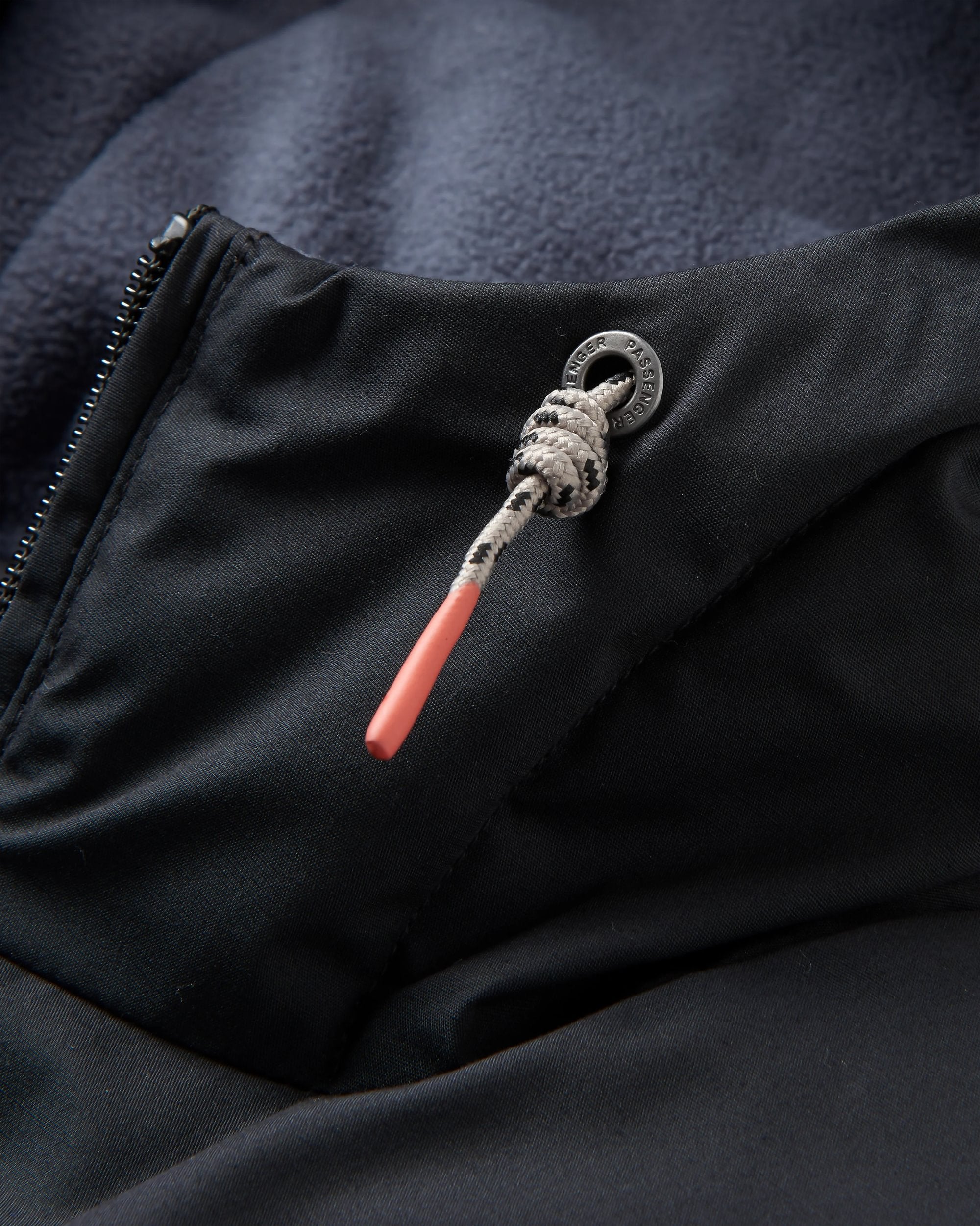 Bundoran Recycled Jacket - Black - Flatlay