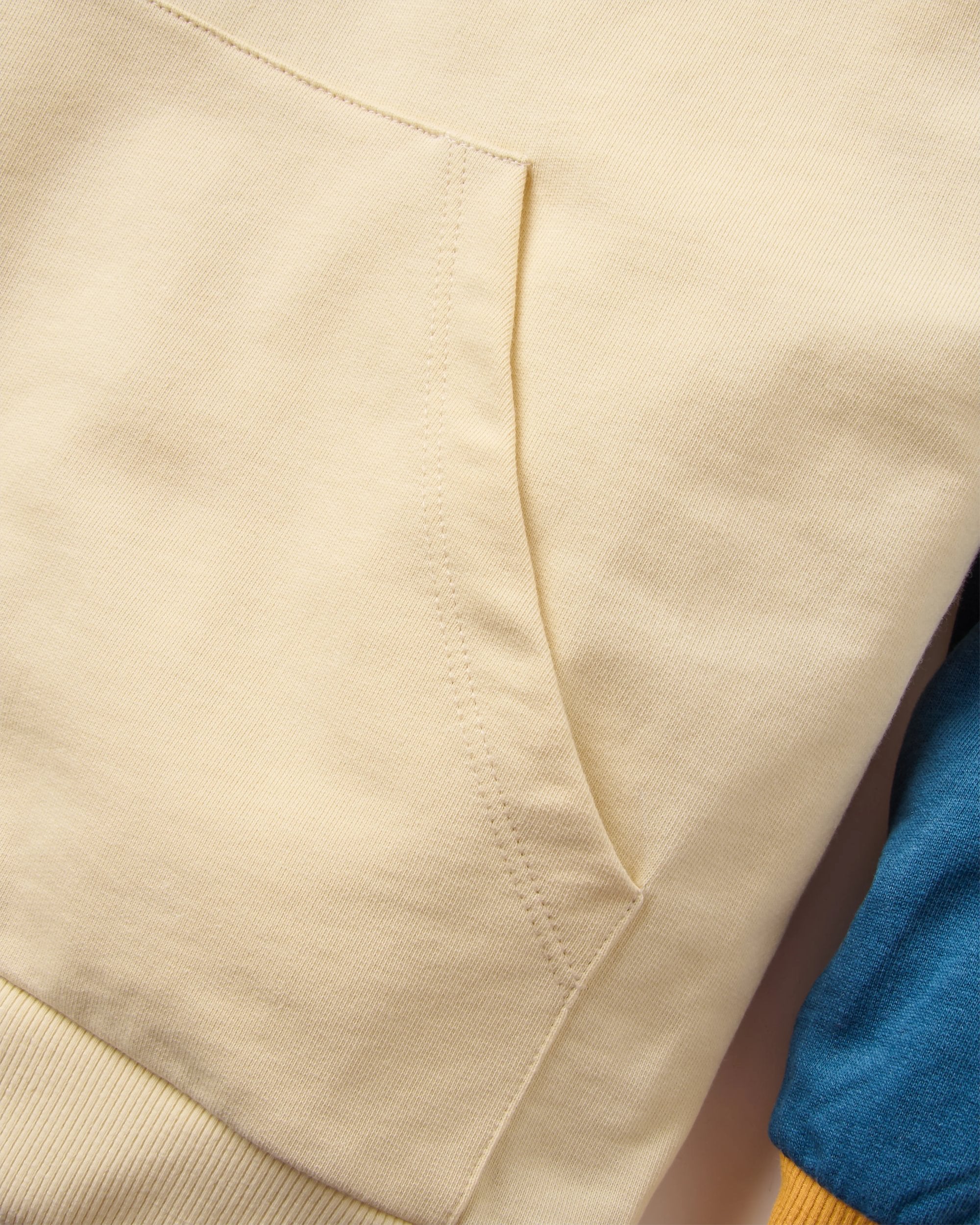 Riser Organic Cotton Hoodie - Birch - Flatlay