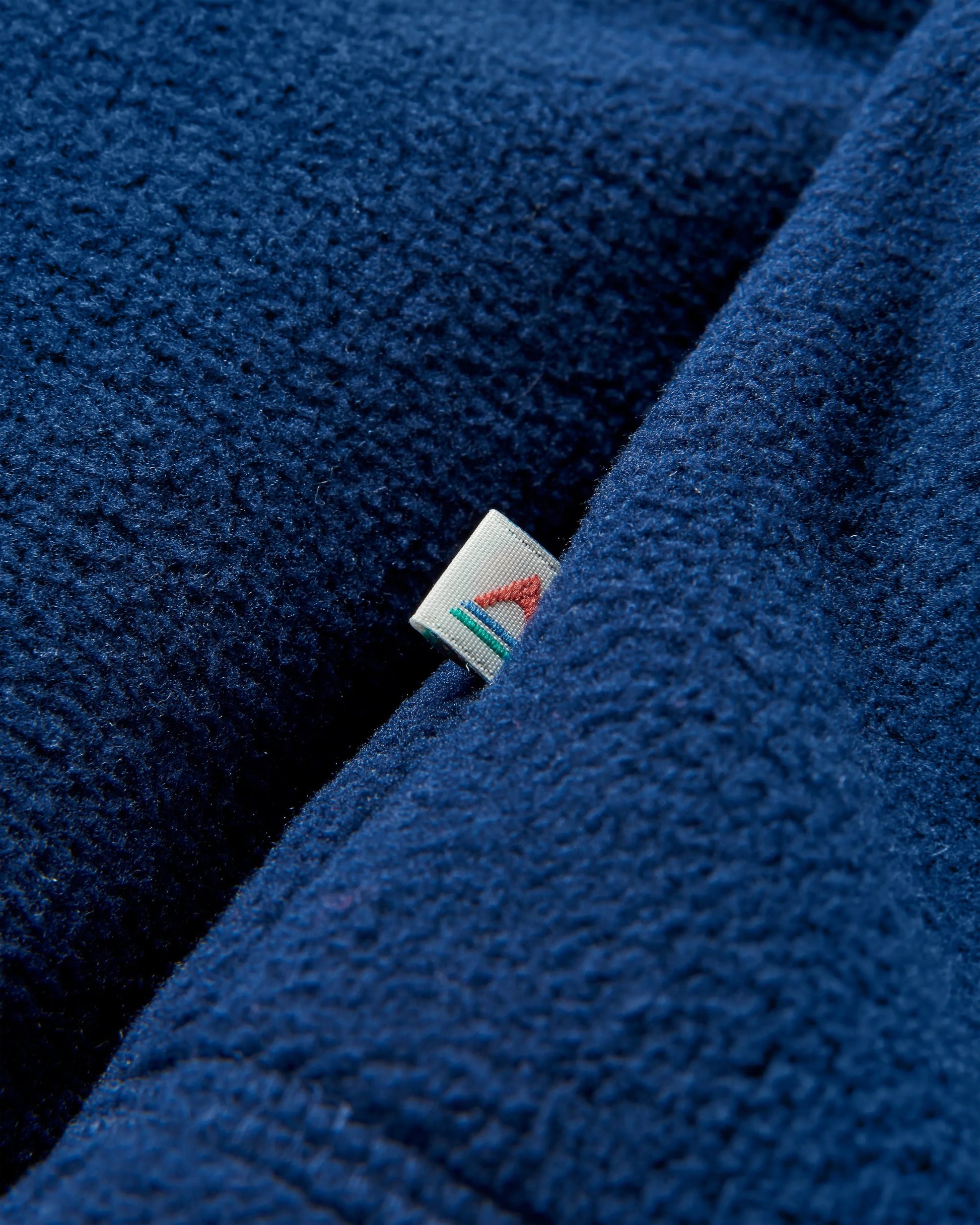 Ebb Recycled Polar Fleece - Rich Navy