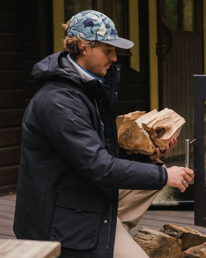 Baltic Recycled Insulated Parka - Black - Lifestyle