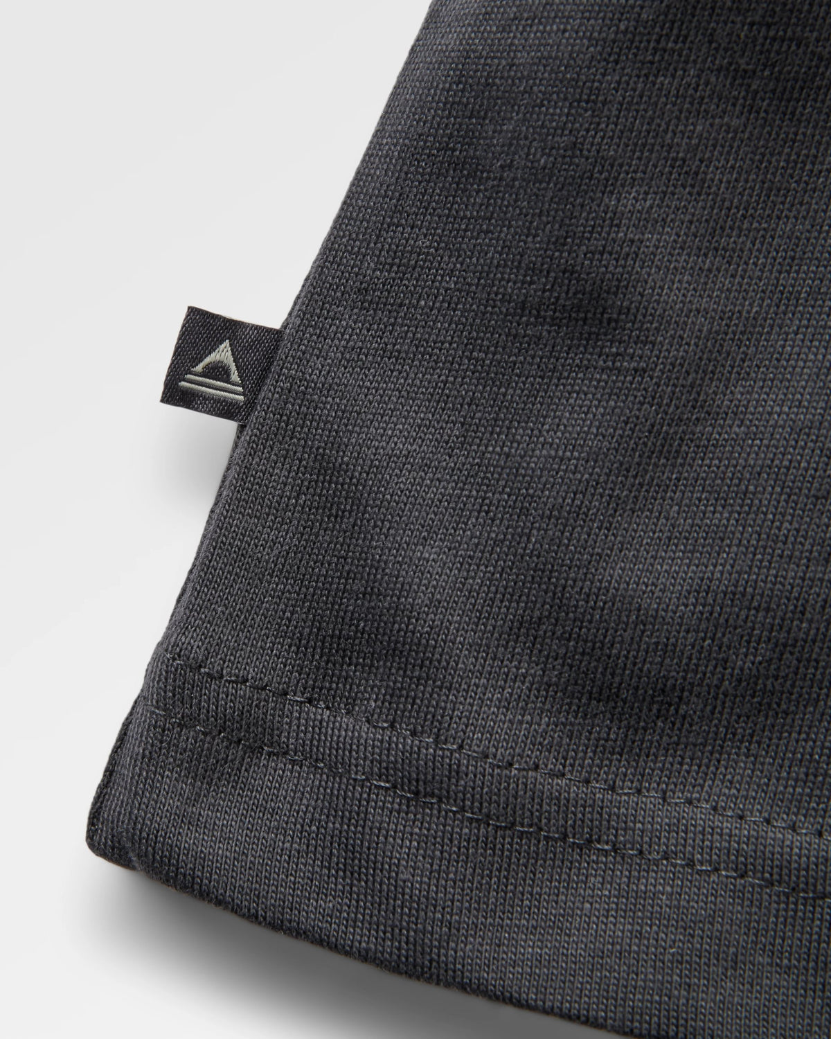 Slower Rhythms LS Relaxed Fit T-Shirt - Faded Black - Flatlay