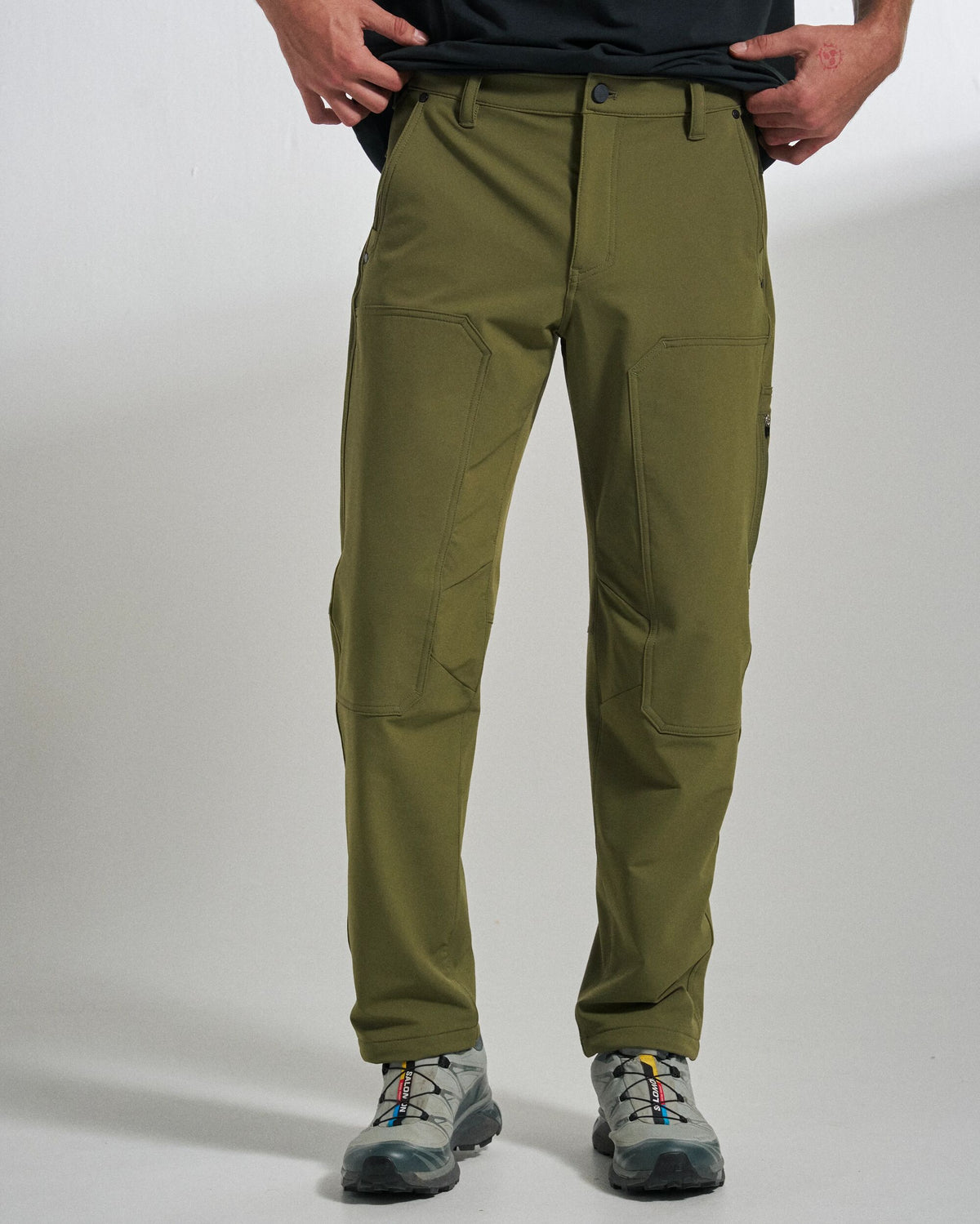 Rockhopper Stretch Active Trouser - Khaki - Studio Model
