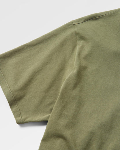 Branch Out Recycled Cotton T-Shirt - Khaki