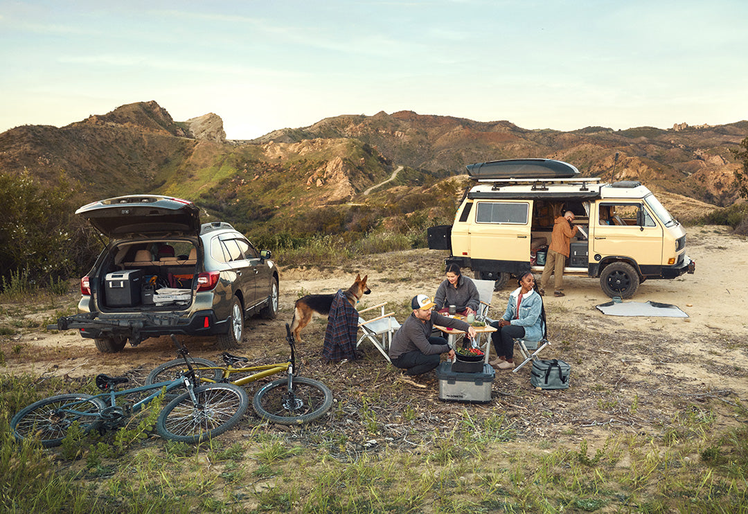 Draußen leben Kollektion