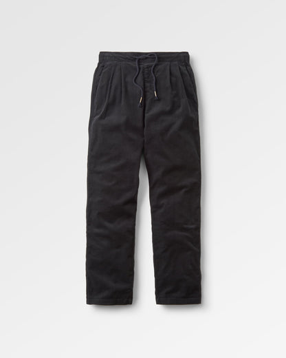 Compass Recycled Corduroy Trouser - Black