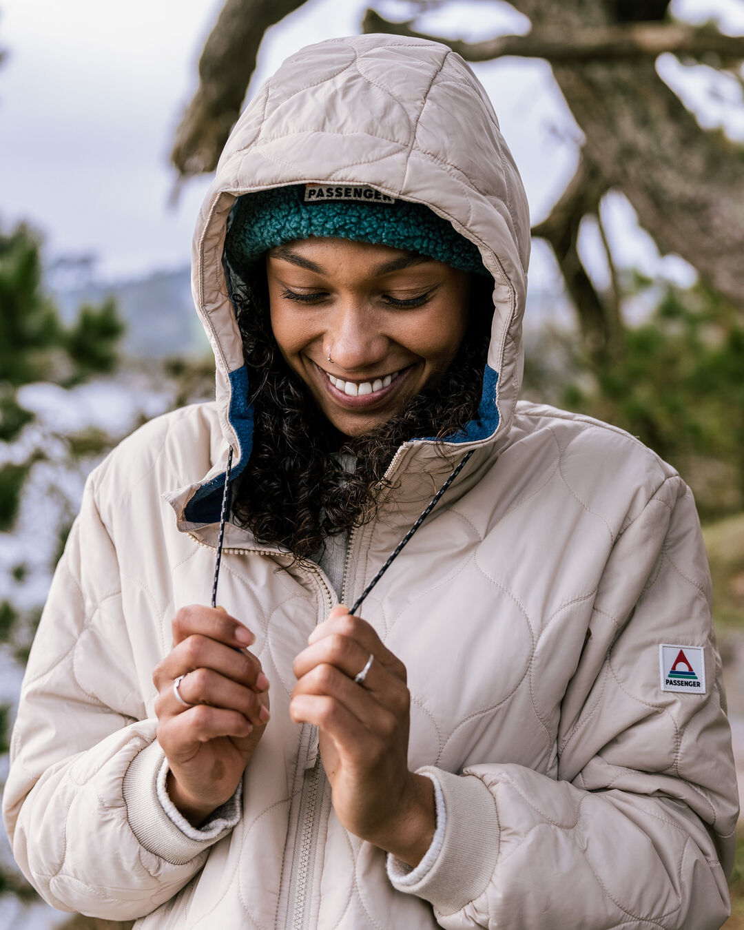 Flora 2.0 Long Recycled Insulated Parka - White Pepper