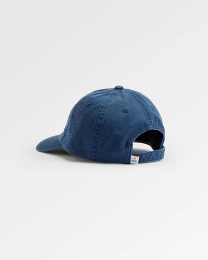 Classic Organic Cotton 6 Panel Cap 2.0 - Rich Navy - Flatlay