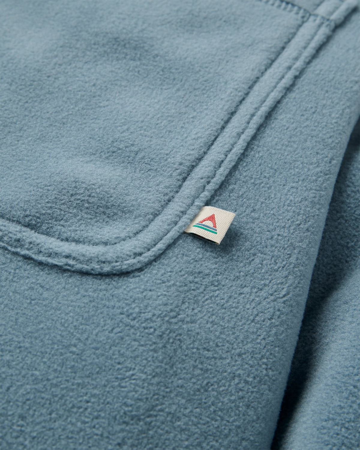 Adapt Polartec® Overshirt - Stormy Blue - Flatlay
