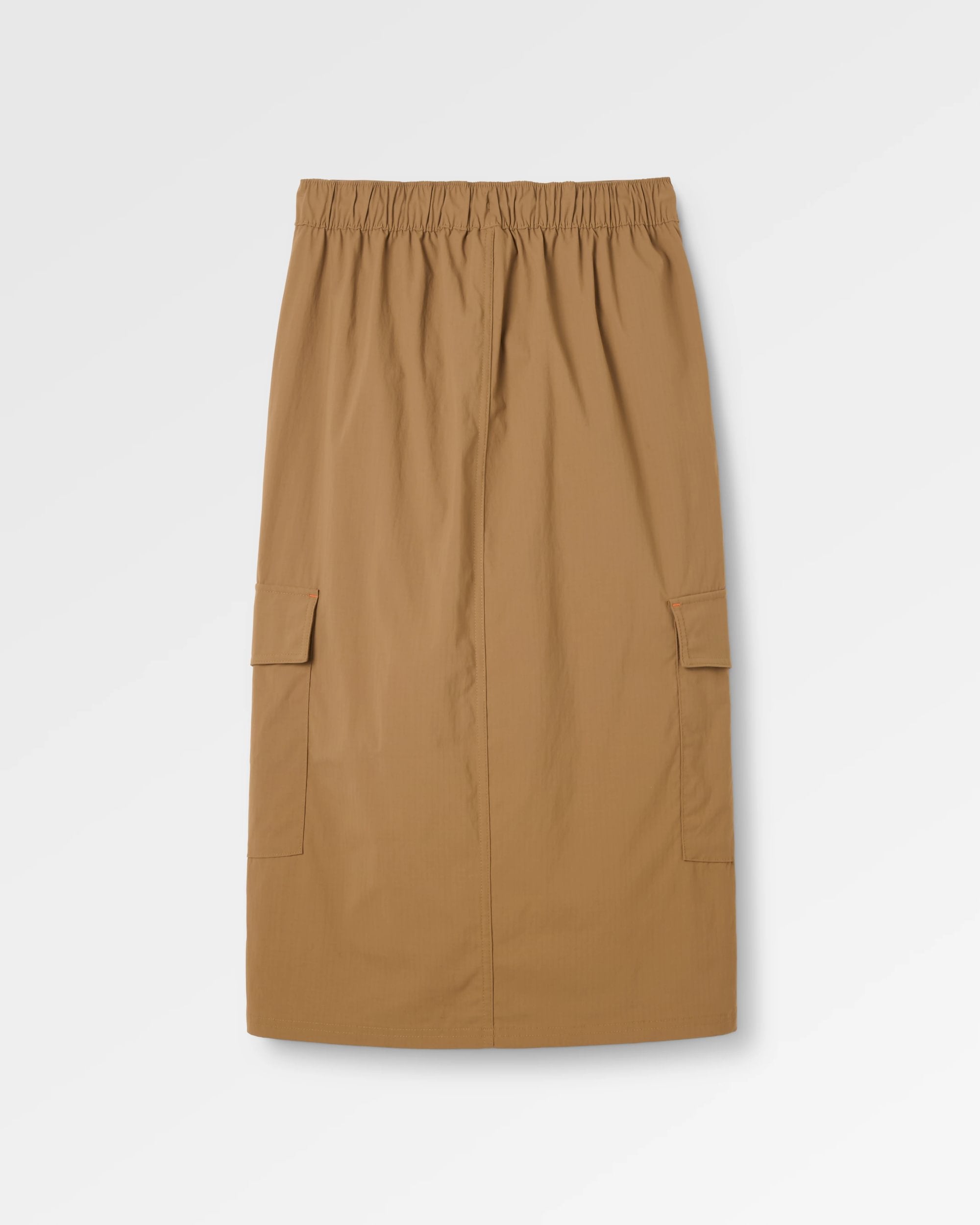 Avian Cargo Ripstop Skirt - Caramel Brown - Flatlay